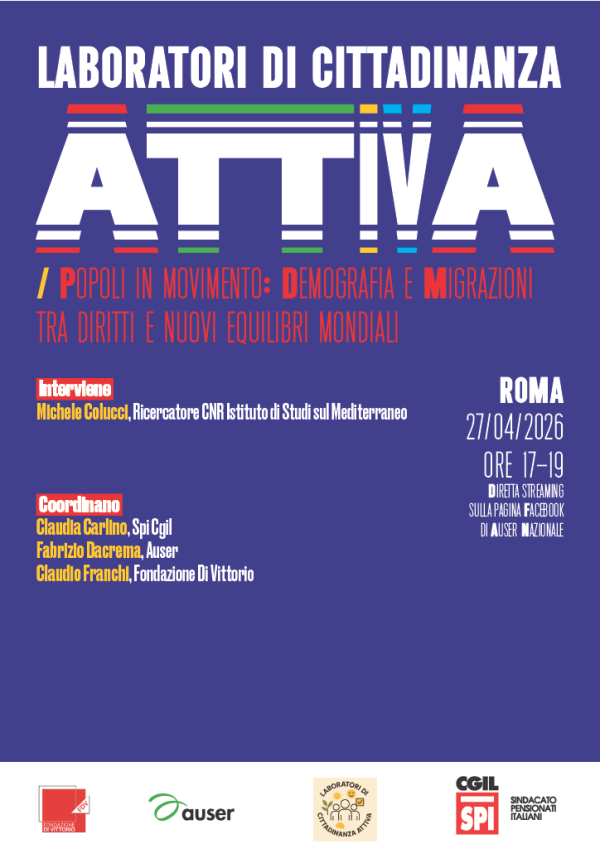 Laboratori di Cittadinanza Attiva - Popoli in movimento: demografia e migrazioni tra diritti e nuovi equilibri mondiali