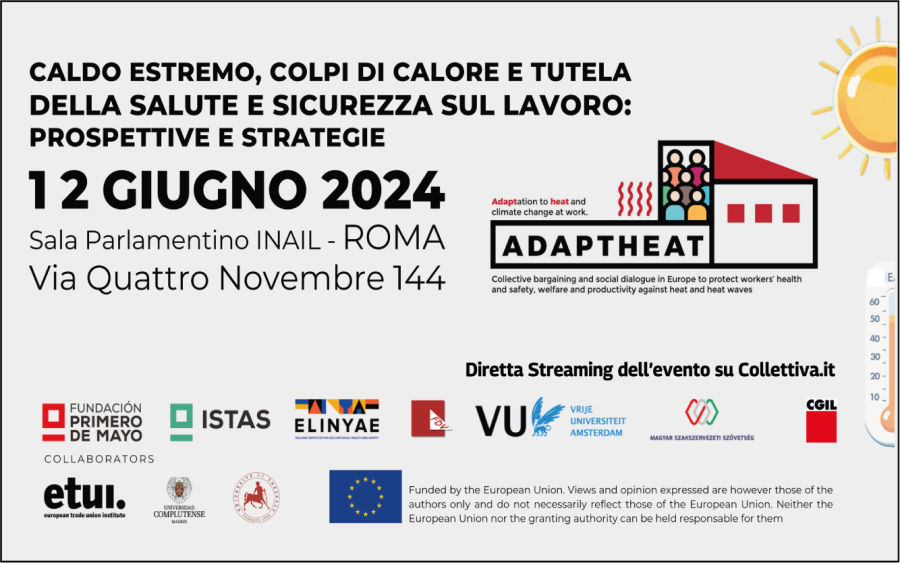 Caldo estremo, colpi di calore e tutela della salute e sicurezza sul lavoro: prospettive e strategie