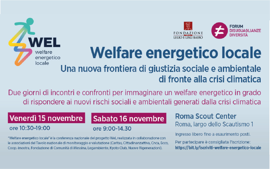 Welfare energetico locale. Una nuova frontiera di giustizia sociale e ambientale di fronte alla crisi climatica”