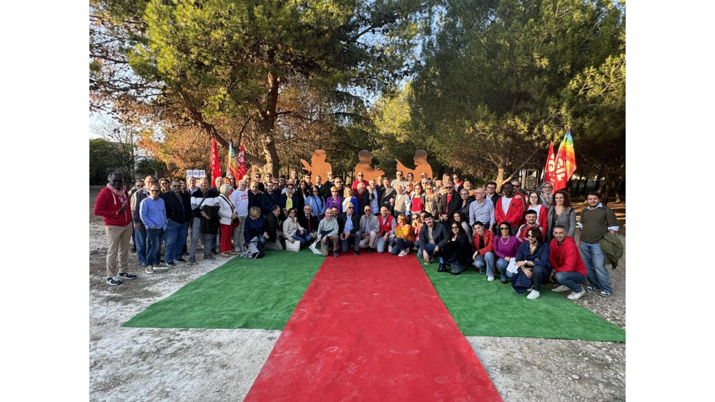 Orta Nova Masseria Cirillo, l'installazione dedicata a Di Vittorio